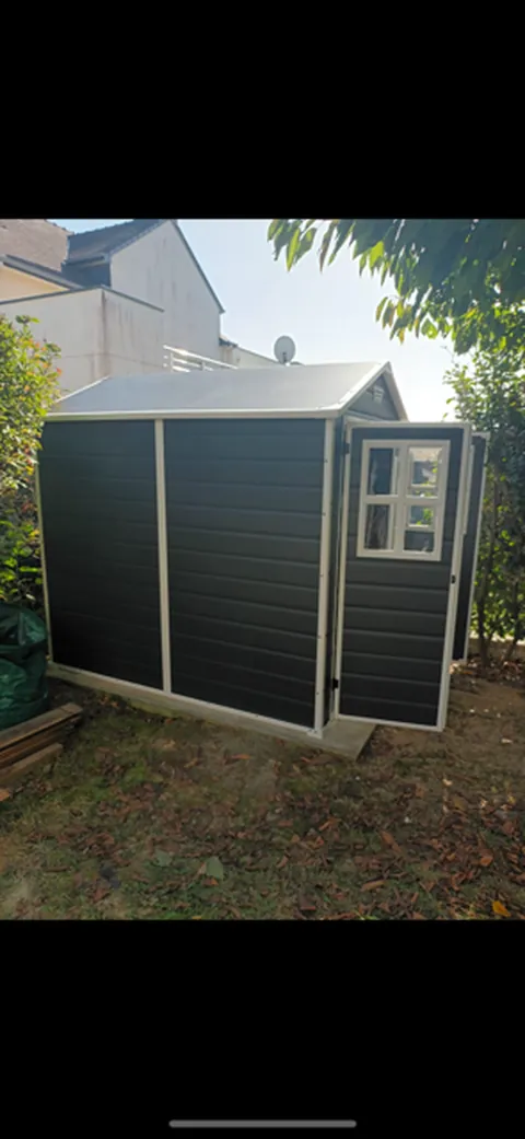 Abri de jardin – Montage
